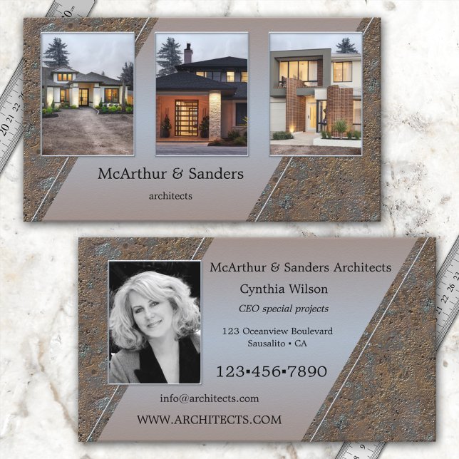 Your Photos Portfolio Architect Business Card (Creator Uploaded)