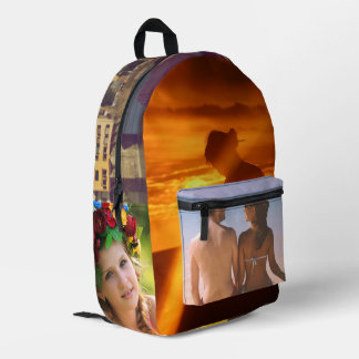 Your photos printed backpack
