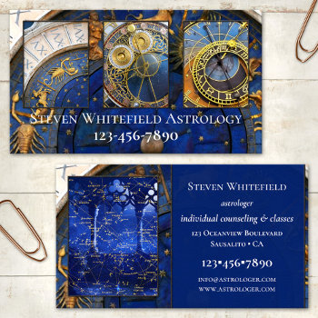 Your Photos Professional Astrologer Business Card by sunnysites at Zazzle
