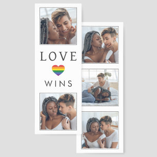 YOUR PHOTOS Rainbow LOVE Bookmarks