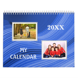 Your photos surrounded by Seasonal Frame Calendar