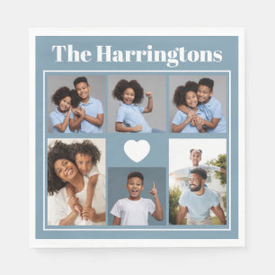 Your Photos, Text & Color coaster set Napkins