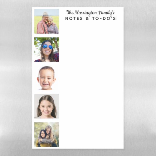 YOUR photos text  color custom Magnetic Dry Erase Sheet