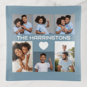 YOUR Photos, Text & Color Trinket Tray