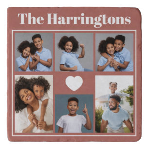 YOUR Photos, Text & Color Trivet
