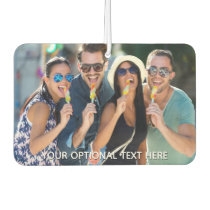 YOUR PHOTOS & TEXT custom car air freshner Air Freshener YOUR PHOTOS & TEXT custom car air freshner Air Freshener