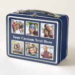Your Photos &amp; Text Custom Lunch Boxes at Zazzle