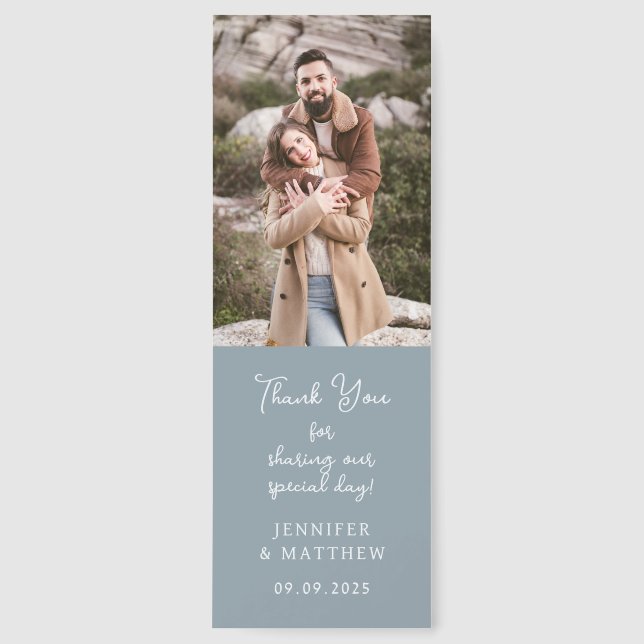 YOUR Photos & Texts Wedding / Anniversary Bookmarks (Front)