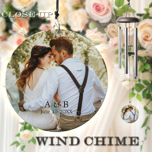 Your Photos Wedding Keepsake Wind Chime