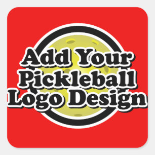Your Pickleball Logo Sticker