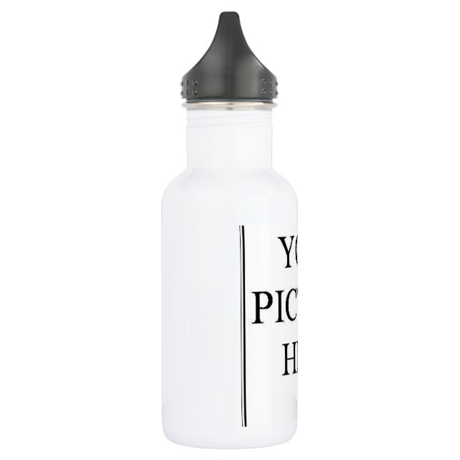 Your Picture Here Stainless Steel Water Bottle (Left)