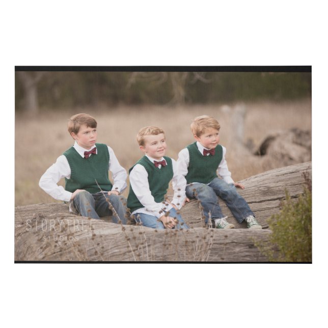 Your Picture on  Faux Canvas Print (Front)