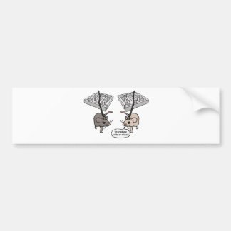 Your Place (Cells) or Mine? Bumper Sticker