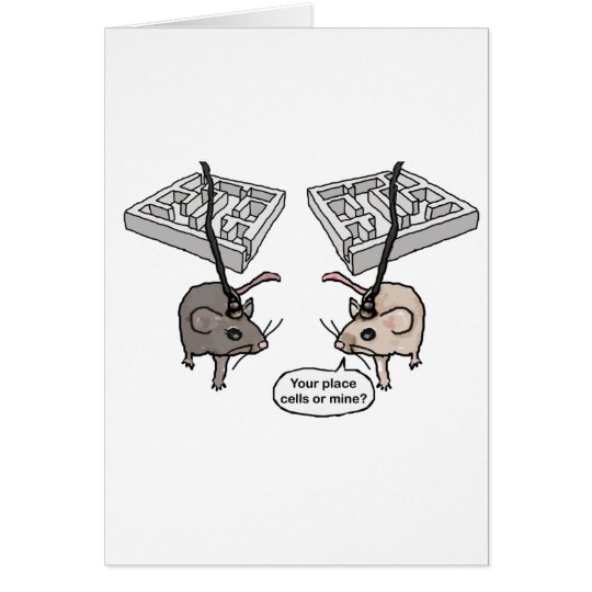 Your Place (Cells) or Mine? Card
