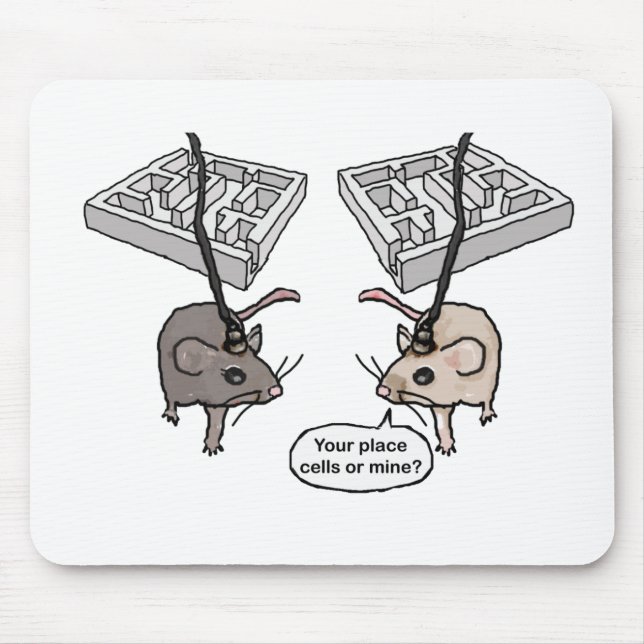 Your Place (Cells) or Mine? Mouse Pad (Front)