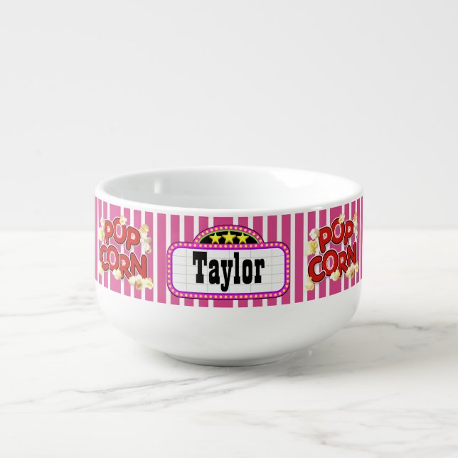 Your POPCORN Bowl with Handle (Front)