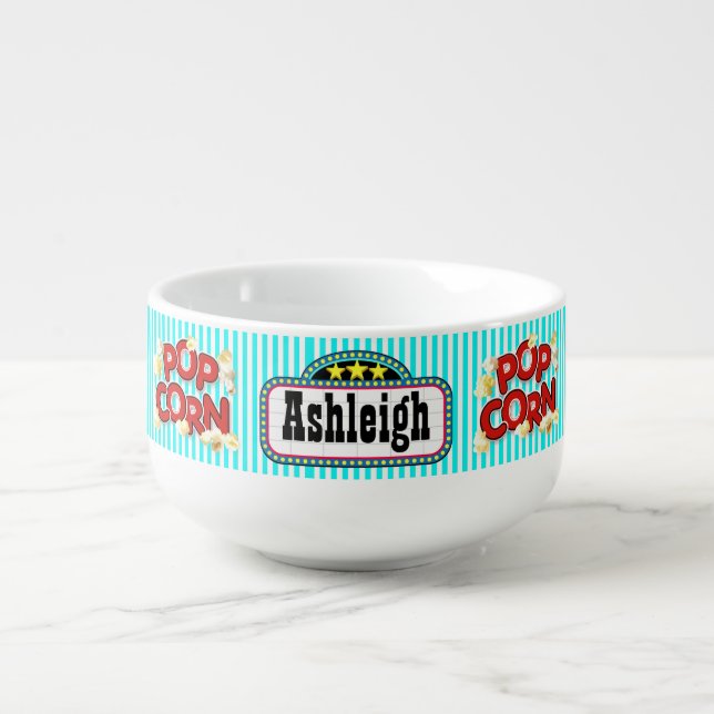 Your POPCORN Bowl with Handle (Front)