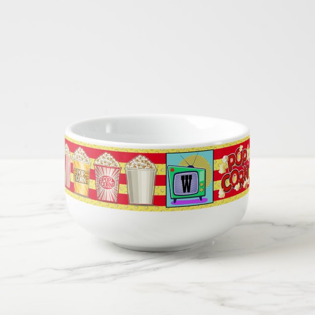 Your POPCORN Bowl with Handle (Front)