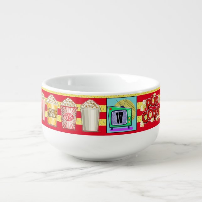Your POPCORN Bowl with Handle (Front)