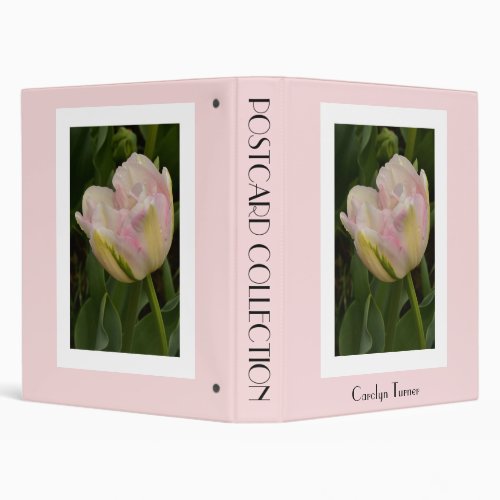 Your Postcard Collection 3 Ring Binder Notebook