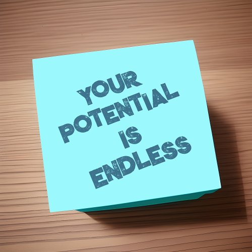 Your Potential is Endless Positive  Post_it Notes