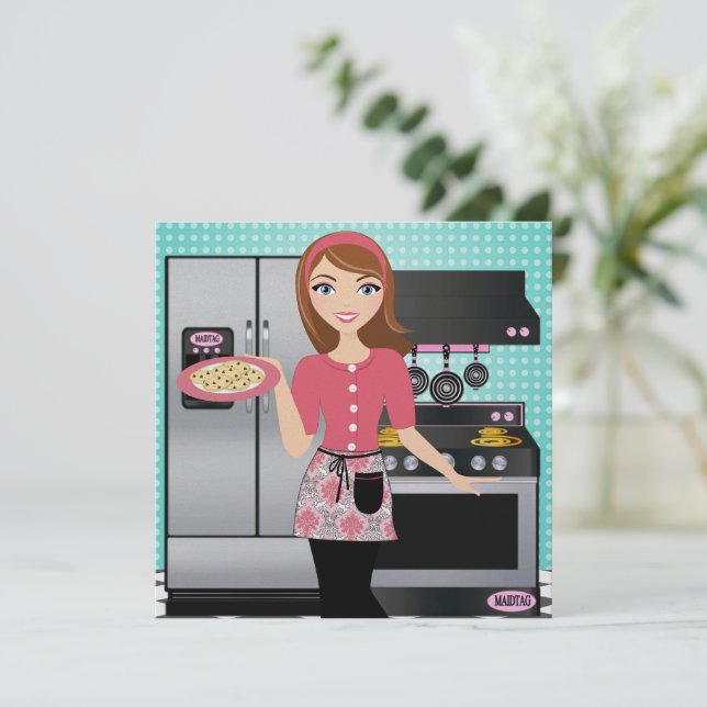 Your Presence is Requested Invitation (Standing Front)