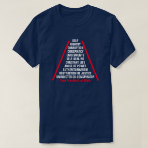 Your President at Work Trump Front Design T-Shirt