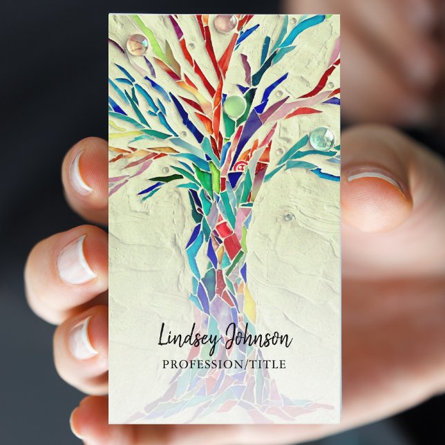 Your Profession Green  Business Card (Creator Uploaded)