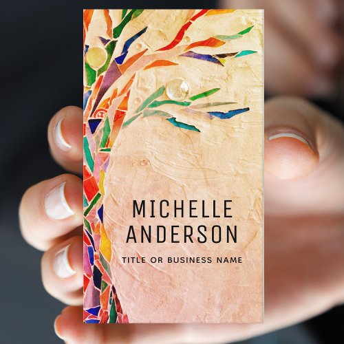 Your Profession Terracotta Business Card