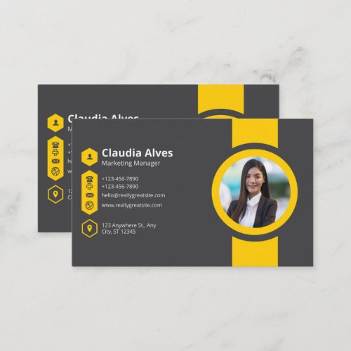 Your Professional Contact Card Business Card