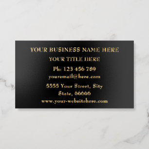Your Professional Raised Spot Gloss Business Cards