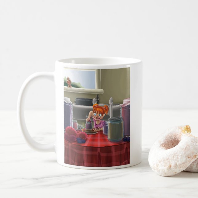 "Your promise preserves my life" Classic Mug (With Donut)