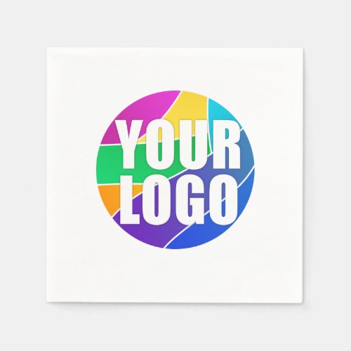 Your Promotional Business Logo Corporate Giveaway Napkins