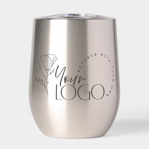 Your Promotional Business Logo Corporate Giveaway Thermal Wine Tumbler