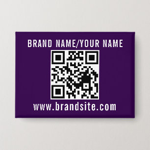 Your Promotional Business QR Code Template Design Button