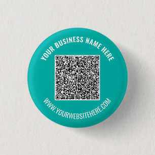 Your QR Code and Custom Text Button Choose Color