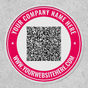 Your QR Code and Custom Text Patch Example