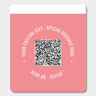Your QR Code and Custom Text Personalized Breath Savers® Mints