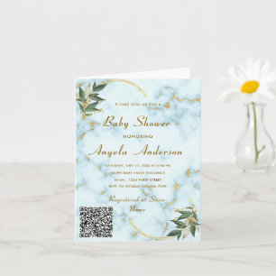 Your QR Code Baby Shower Invitation Template