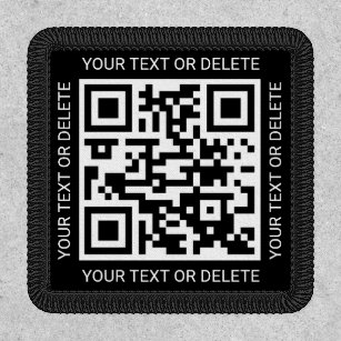 Rick Roll QR Code Morale Patch