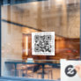Your QR Code Business Promotional Marketing Square Window Cling