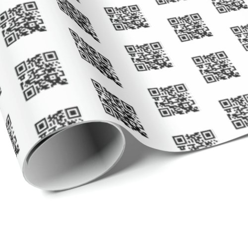 Your QR Code Company Website Business Marketing Wrapping Paper