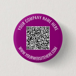 Your QR Code Custom Text Button Choose Color