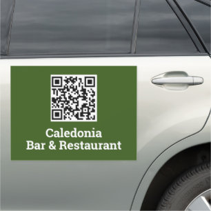 Your QR Code Design Car Magnet