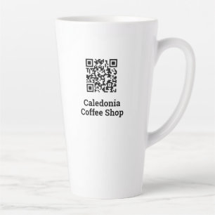 Your QR Code Design Latte Mug