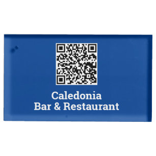 Your QR Code Design Place Card Holder