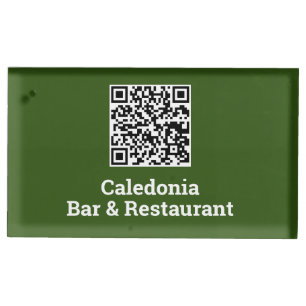 Your QR Code Design Place Card Holder