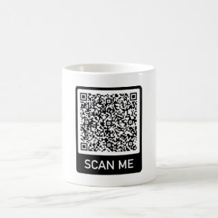 Your QR Code Mug Scan Info Funny Mugs Gift