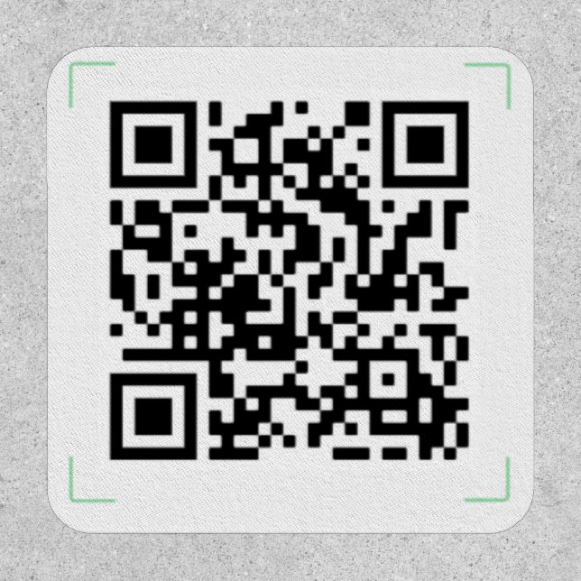 Your QR Code Patch (Front)