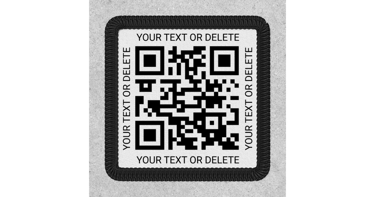 Rick Roll QR Code Morale Patch